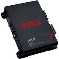 Main product image for BOSS R1004 RIOT 400 Watt 4 Ch Amplifier 265-3987